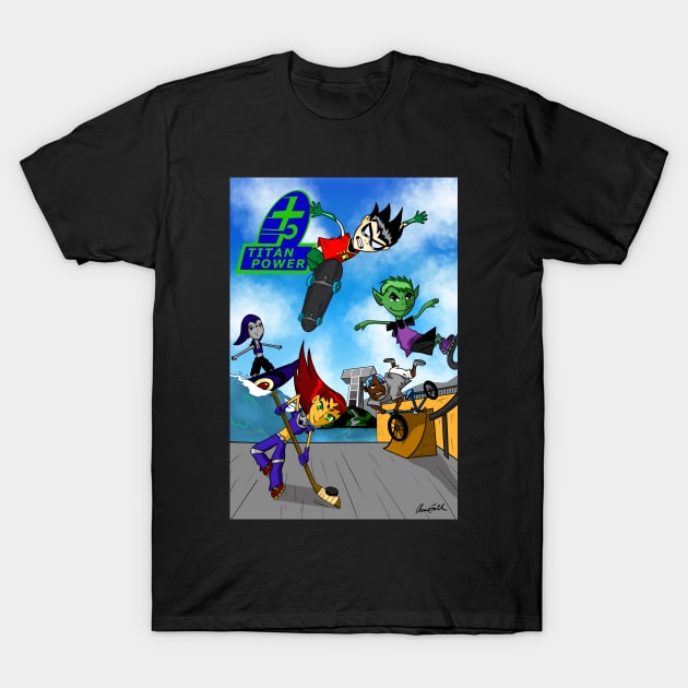 Titan Power T-Shirt by cdisneyfanatic